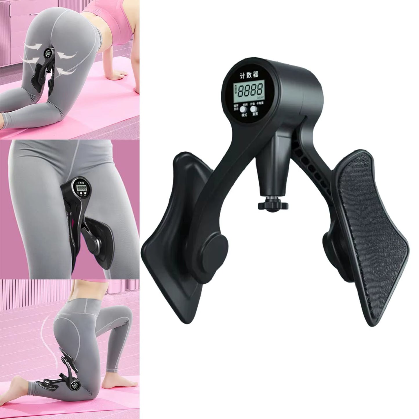 Thigh Exerciser with Counter Thigh Trimmer Master High Resistance Hip Training Device