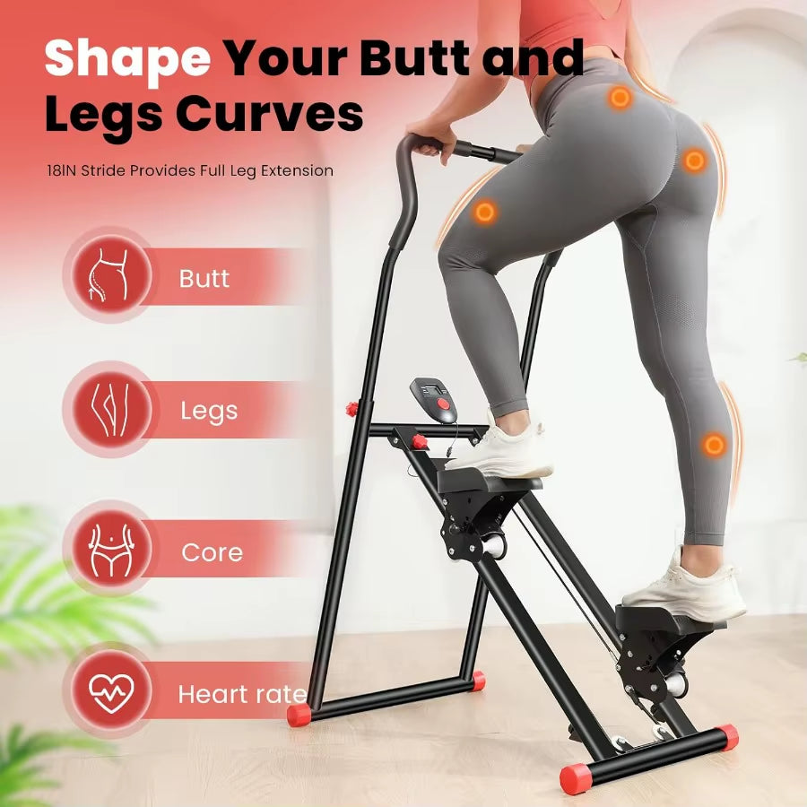 BODYRHYTHM New Stair Stepper for Home Gym Exercise Vertical Climber Machine for Full Body Workout Foldable Cardio Exercise Mach