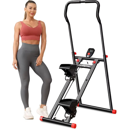 BODYRHYTHM New Stair Stepper for Home Gym Exercise Vertical Climber Machine for Full Body Workout Foldable Cardio Exercise Mach